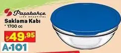 PAŞABAHÇE SAKLAMA KABI PAŞABAHÇE SAKLAMA KABI